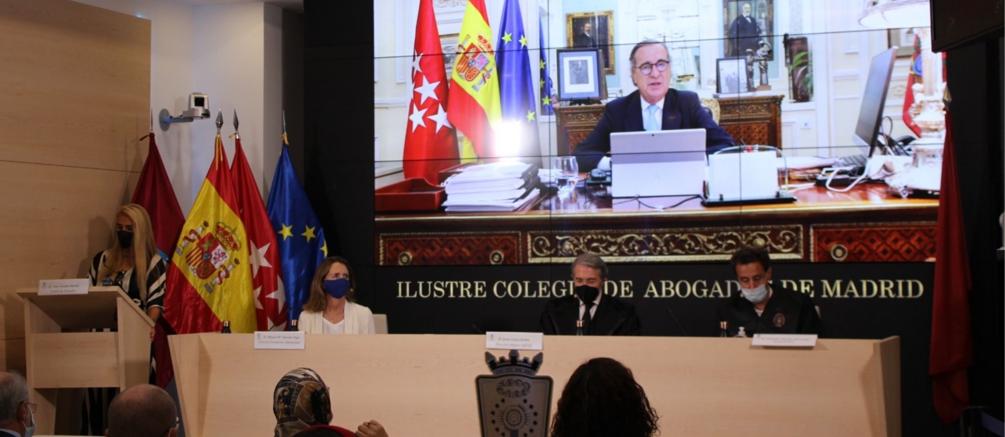 El ICAM celebra el acto de graduación de los alumnos del Máster Digital y el Máster de de Derecho de los Negocios Internacionales