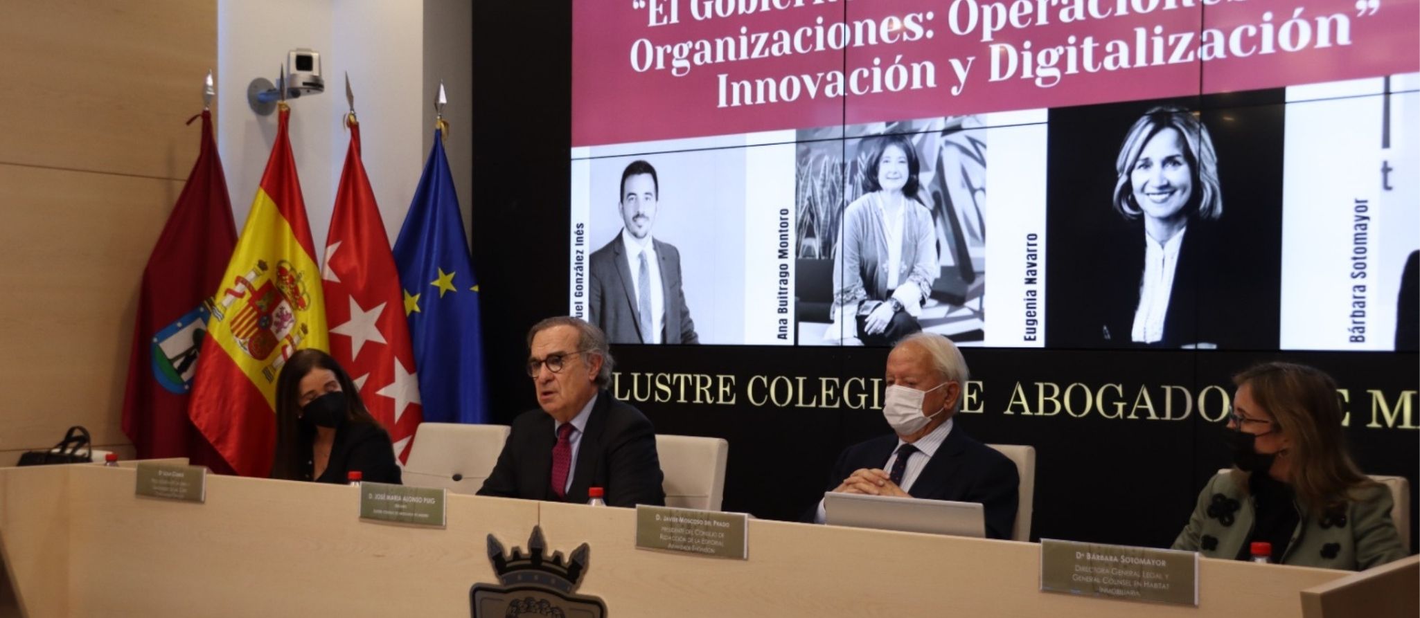 El Colegio acoge la presentación del libro «El Gobierno de la función legal en las Organizaciones»