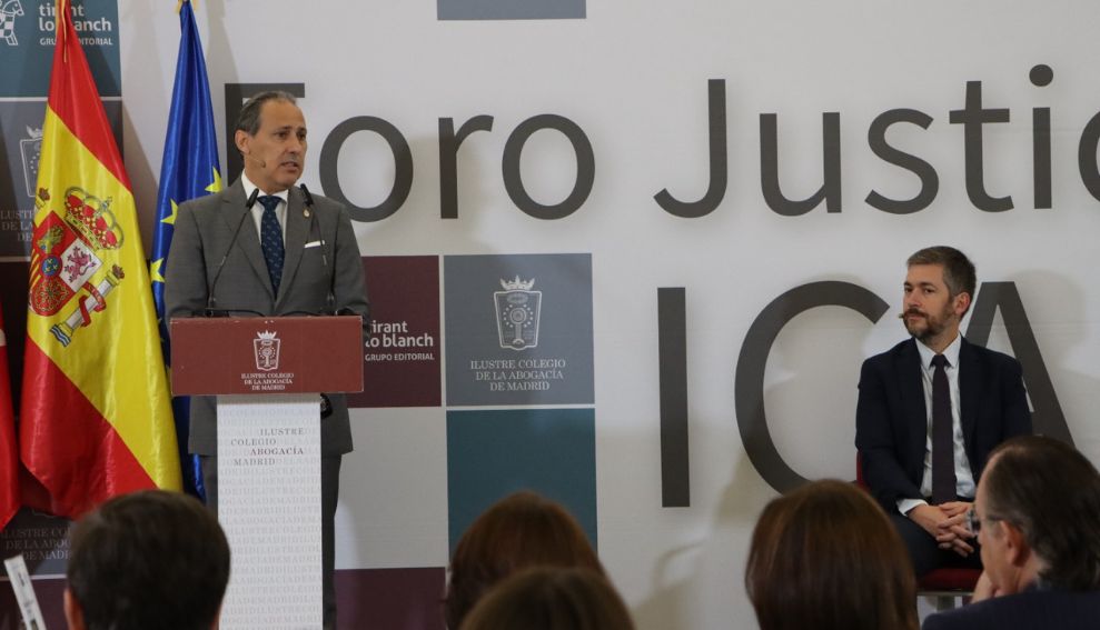 FORO JUSTICIA ICAM ESPECIAL DIA DE LA JUSTICIA GRATUITA | Eugenio Ribón presenta la hoja de ruta del ICAM para continuar dignificando la justicia gratuita