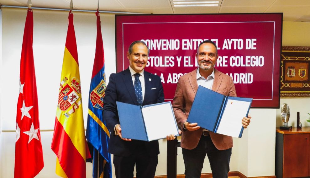 El ICAM y el Ayuntamiento de Móstoles renuevan su convenio para fortalecer el servicio de orientación jurídica gratuita en el municipio