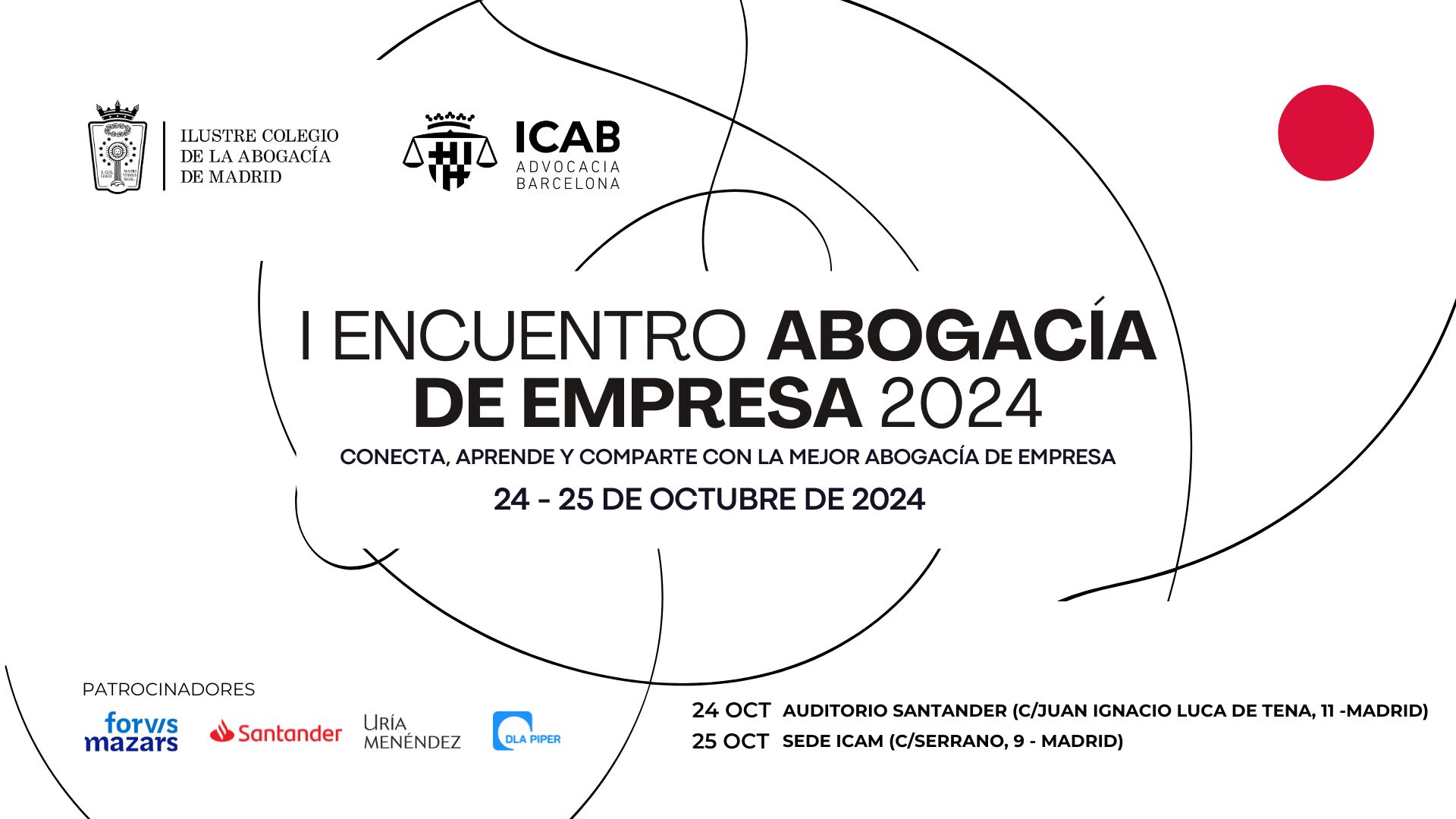 I Encuentro Abogacía de Empresa 2024 ICAM-ICAB