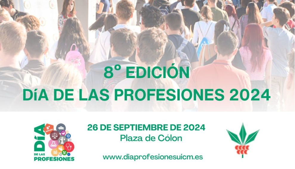 La Plaza de Colón acogerá el día 26 de septiembre la celebración de la 8ª edición del Día de las Profesiones de UICM