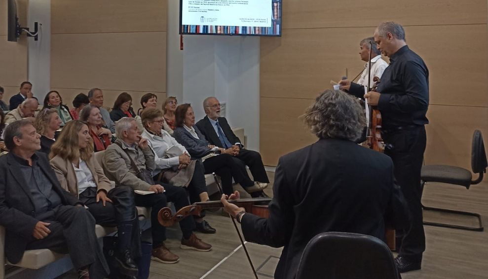 Espacio Lectura reabre su temporada con la intervención de Antonio Gómez Rufo en el ICAM para celebrar el Día de las Bibliotecas