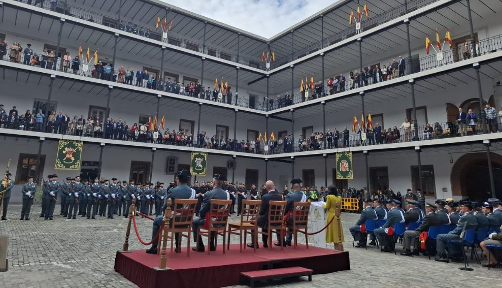 La Tesorera del ICAM, Lola Fernández, asiste a los actos conmemorativos de la Patrona de la Guardia Civil