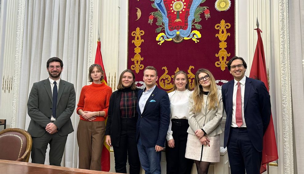 El ICAM recibe por primera vez a estudiantes polacos en el programa bilateral de prácticas organizado por el ICAM y el Colegio de Varsovia