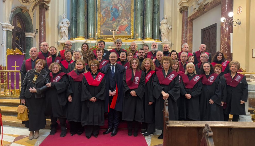 El ICAM recuerda a los colegiados fallecidos en 2024 en la Iglesia de Santa Bárbara