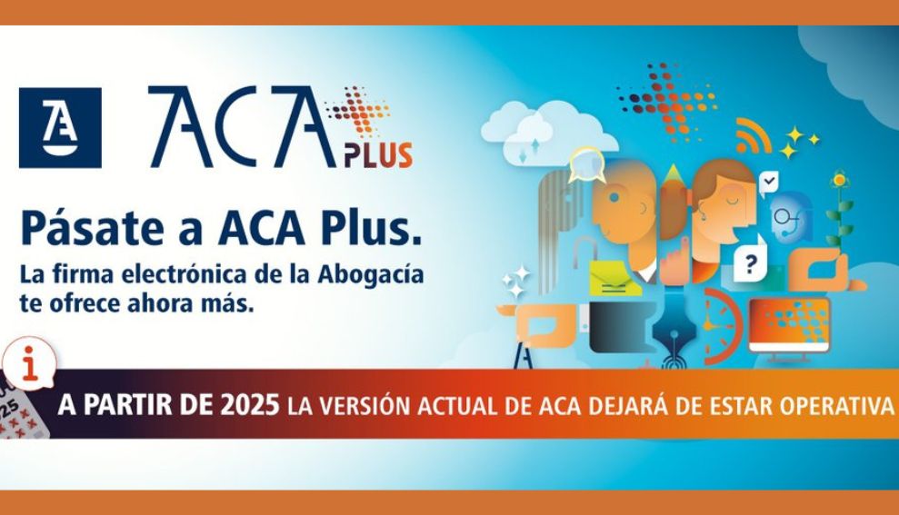 El actual certificado ACA dejará de estar disponible en marzo de 2025. Consulta la Guía del ICAM y migra ya al nuevo certificado ACA Plus 