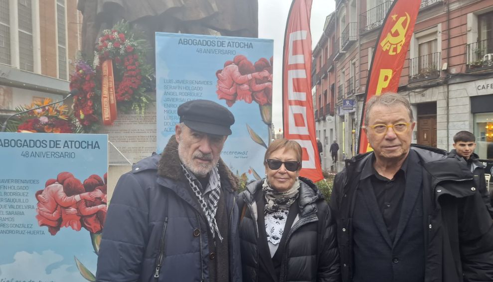 El ICAM recuerda a los Abogados de Atocha y participa en el homenaje conmemorativo realizado por el 48º aniversario de su muerte