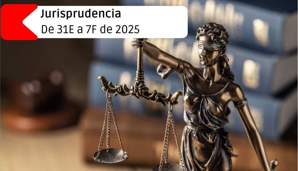 Jurisprudencia y legislación – Del 31 de enero al 7 de febrero 2025