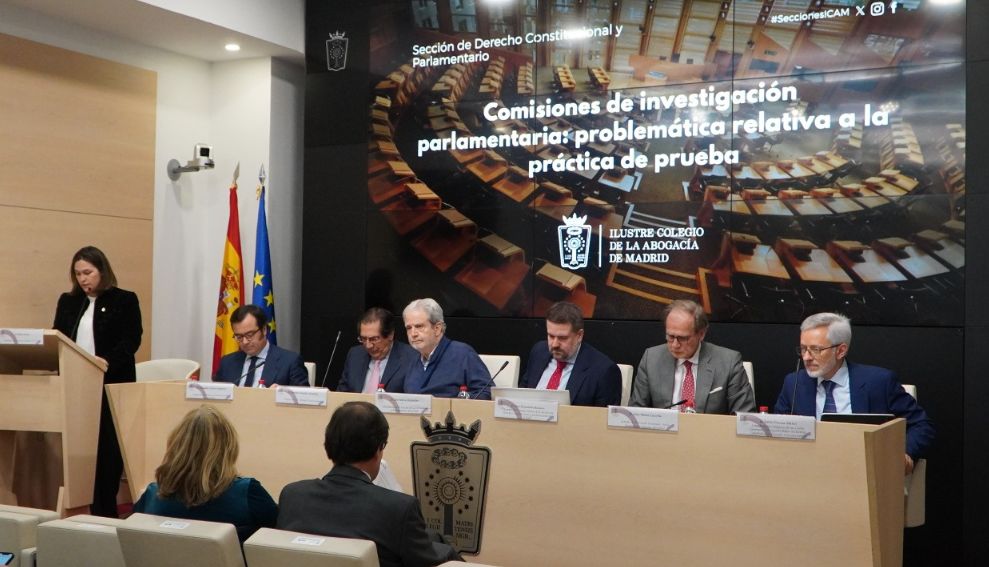 La Sección de Derecho Constitucional del ICAM reúne a expertos para debatir sobre las comisiones de investigación parlamentaria