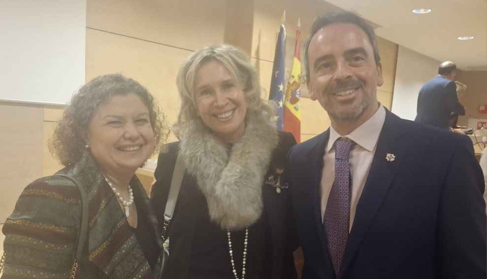 La Vicedecana del ICAM, Isabel Winkels, asiste al acto de entrega de Medallas de Honor del Colegio de Registradores de España