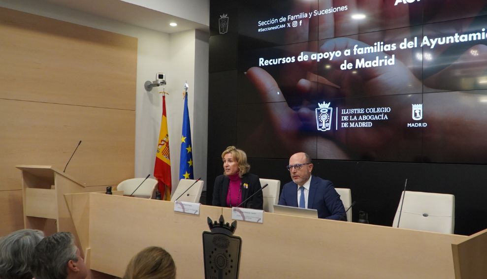 El ICAM y el Ayuntamiento de Madrid analizan los recursos de apoyo a las familias en una jornada especializada para profesionales de la abogacía