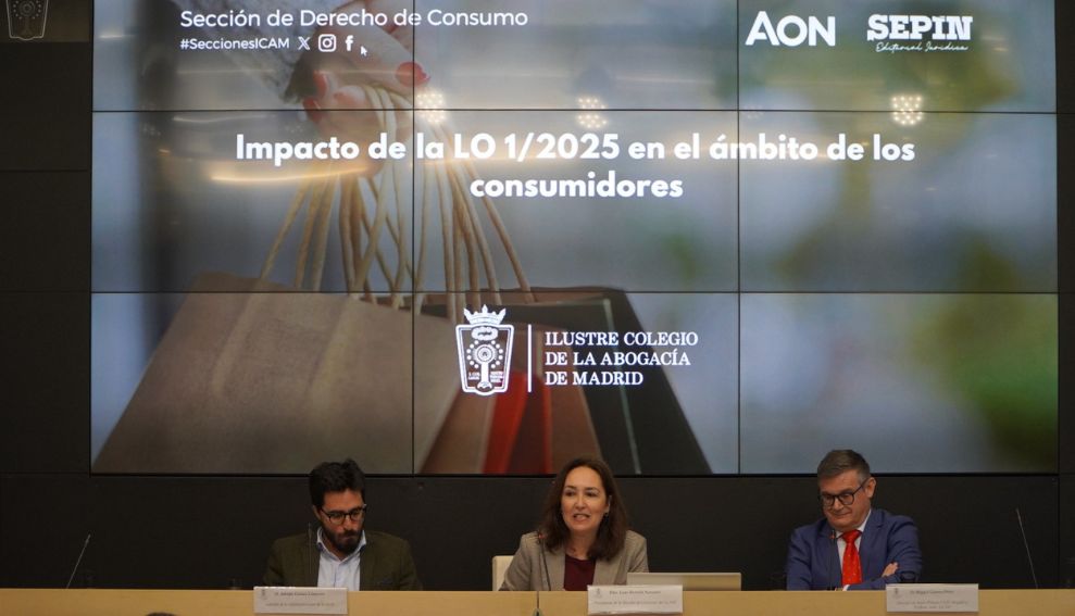 El ICAM analiza el impacto de la Ley Orgánica 1/2025 en los consumidores