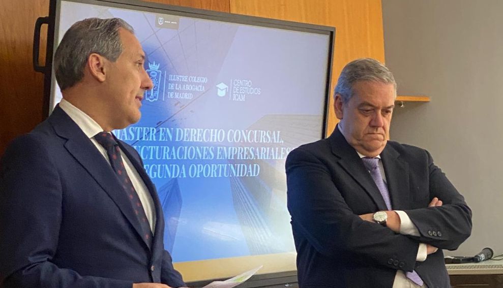 Eugenio Ribón inaugura una nueva edición del Máster en Derecho Concursal, Reestructuraciones Empresariales y Segunda Oportunidad del ICAM