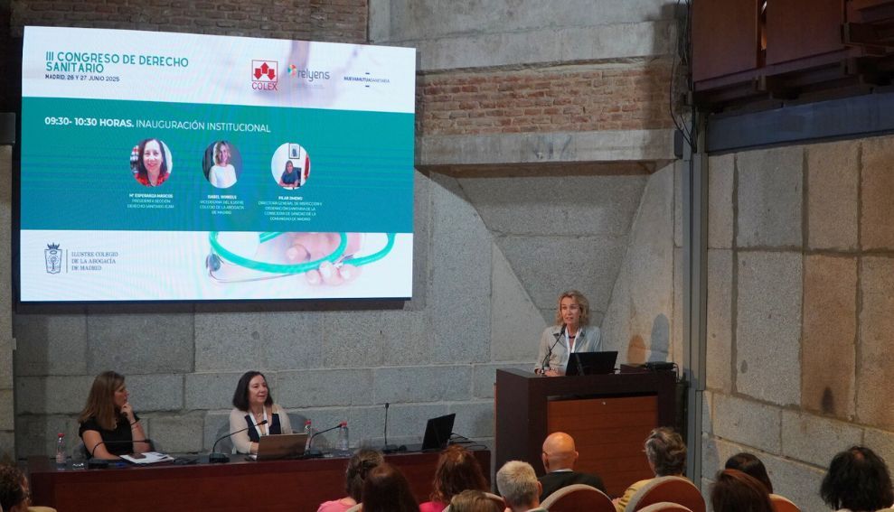 III CONGRESO DE DERECHO SANITARIO| “¿Quién responde cuando una decisión médica la toma una máquina?”: El ICAM abre un debate sobre los retos jurídicos de la inteligencia artificial en la salud