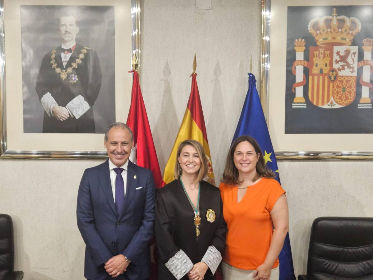 El Decano y la Diputada Mabel Klimt acompañan al Colegio de Graduados Sociales de Madrid en el acto de jura de su nueva presidenta, Teresa Silleras