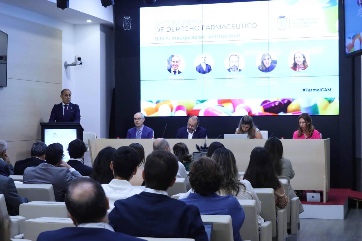 El ICAM inaugura el IV Congreso de Derecho Farmacéutico en plena transformación normativa del sector