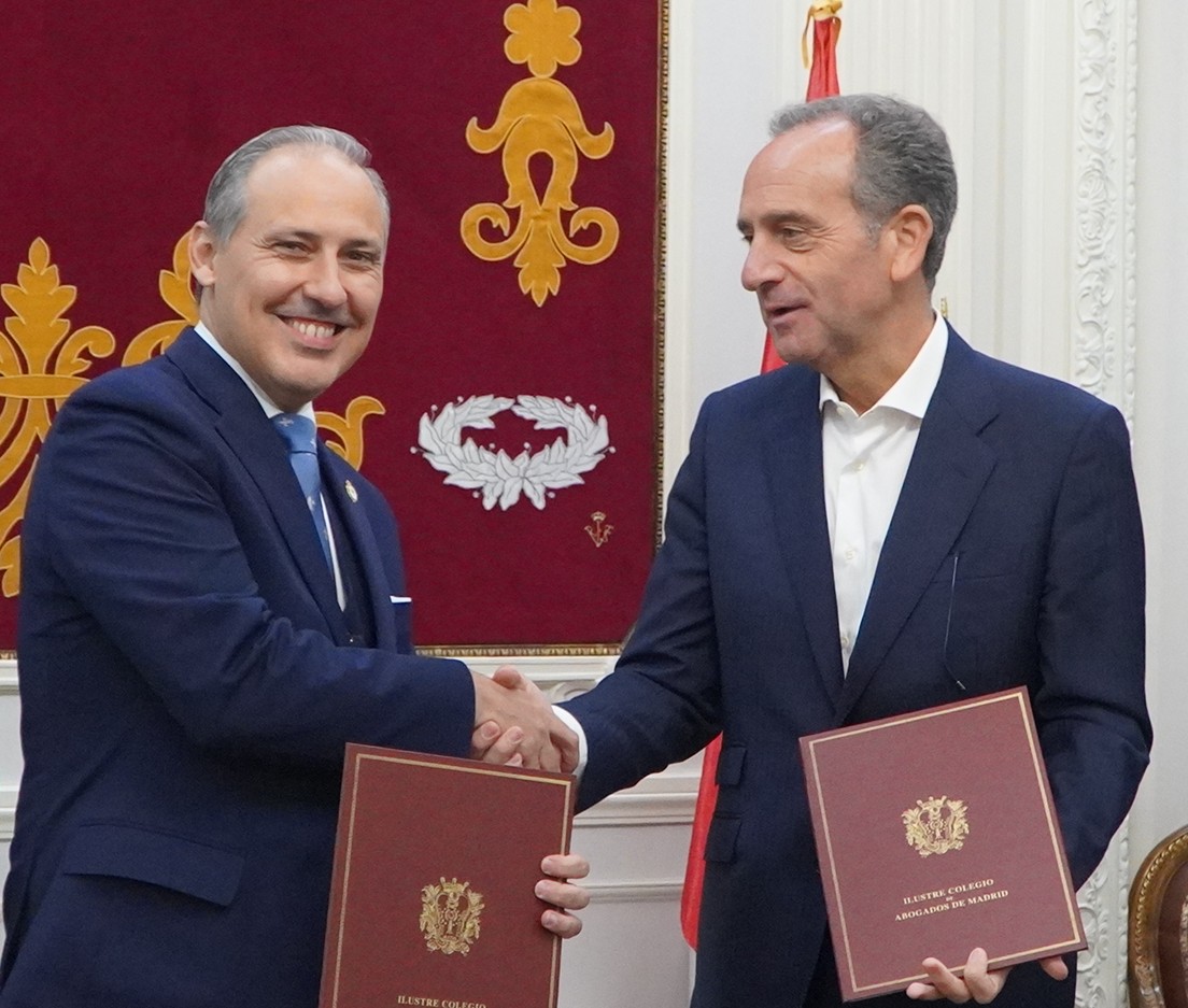 El ICAM y Banco Santander renuevan su convenio de colaboración en la sede colegial