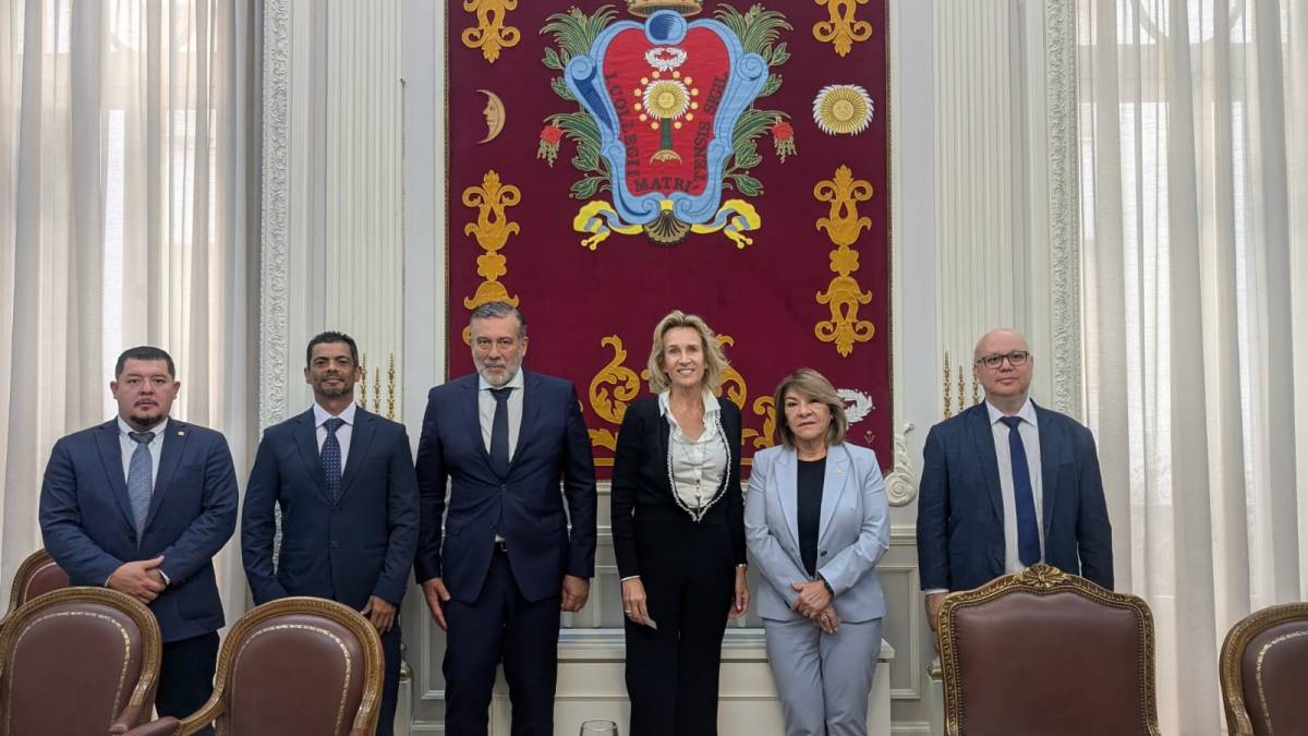 La Vicedecana del ICAM recibe en la sede colegial a una delegación de Costa Rica interesada en intercambiar experiencias sobre el funcionamiento del sistema judicial en ambos países