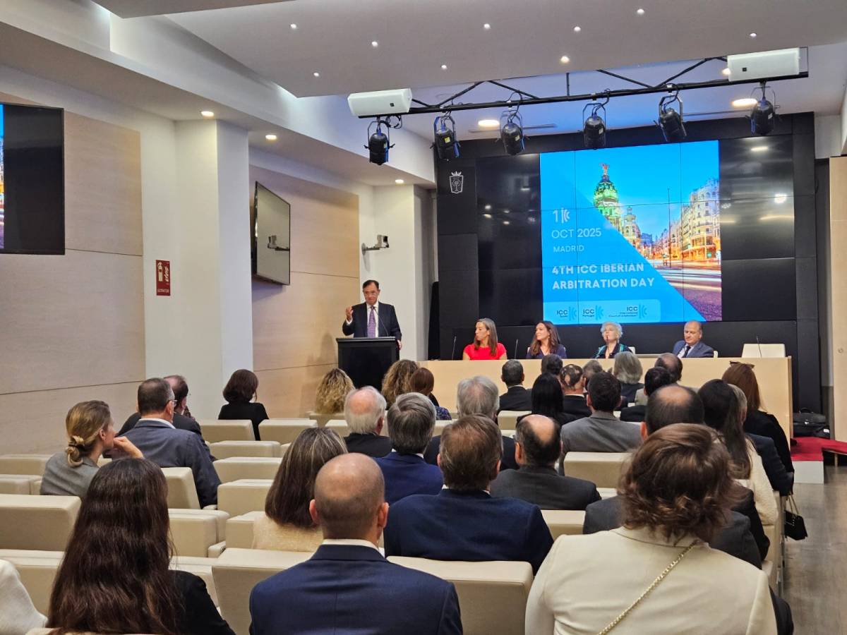 El ICAM acoge la cuarta edición del ICC Iberian Arbitration Day, inaugurada por el presidente de la Corte de Arbitraje del ICAM, José Ignacio Monedero