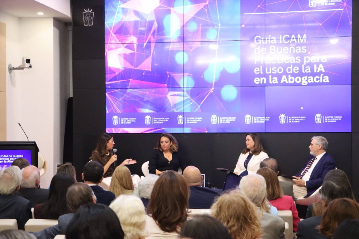 Presentación de la Guía de buenas prácticas para el uso de la IA | Los expertos del ICAM llaman a pasar de la curiosidad a la responsabilidad en el uso de la inteligencia artificial