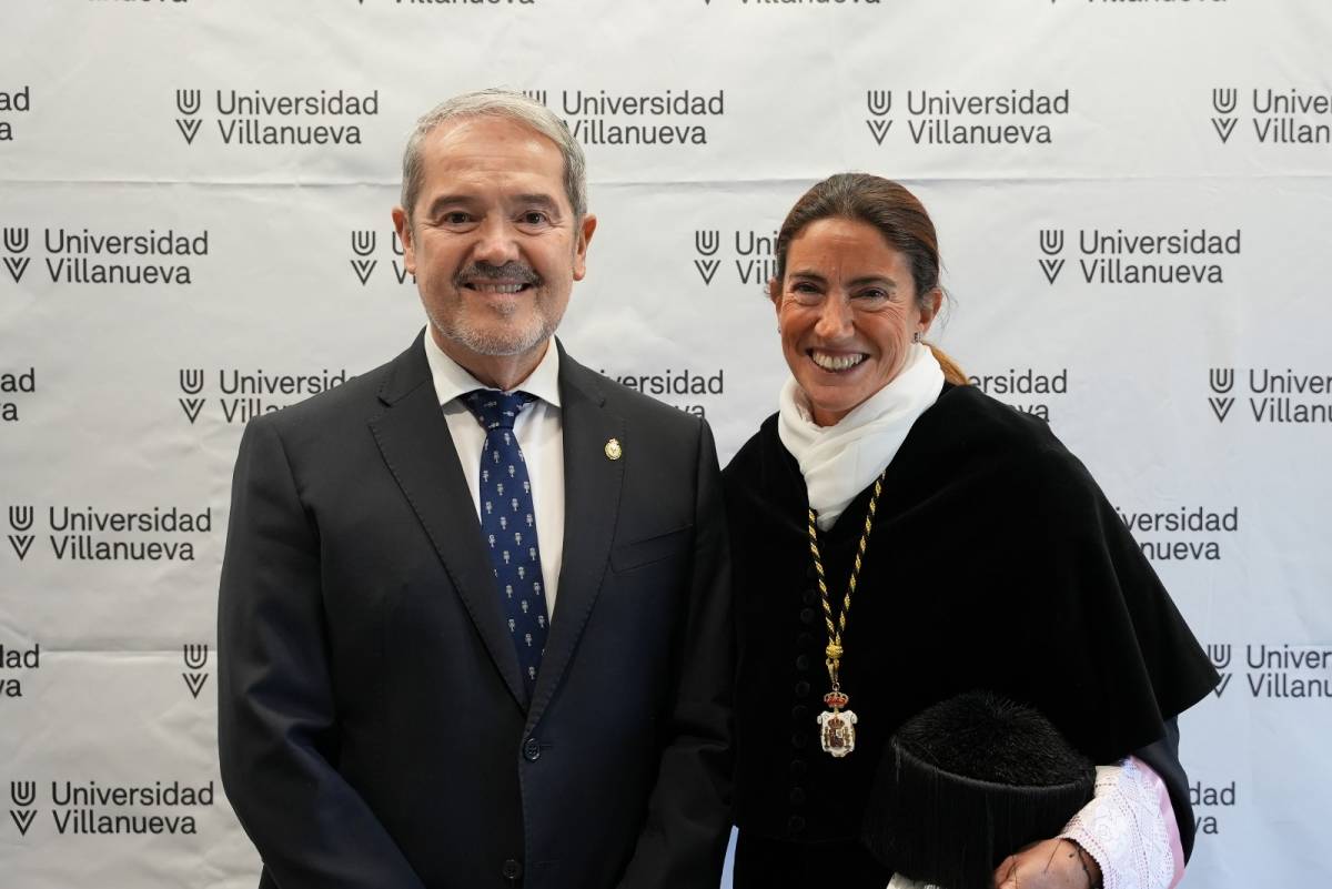 El Diputado José Ramón Couso asiste al acto de apertura del Curso Académico 2025/2026 de la Universidad Villanueva, presidido por la Diputada Ester Mocholí como rectora