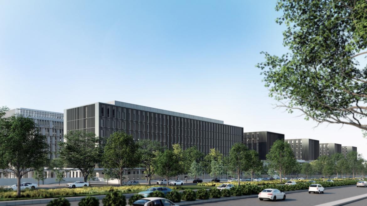 El Diputado Juan Manuel Mayllo asiste al acto de inicio de las obras de la Ciudad de la Justicia de Madrid