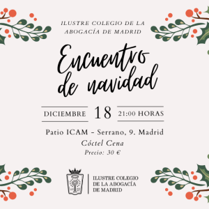 Encuentro Navideño con colegiados/as