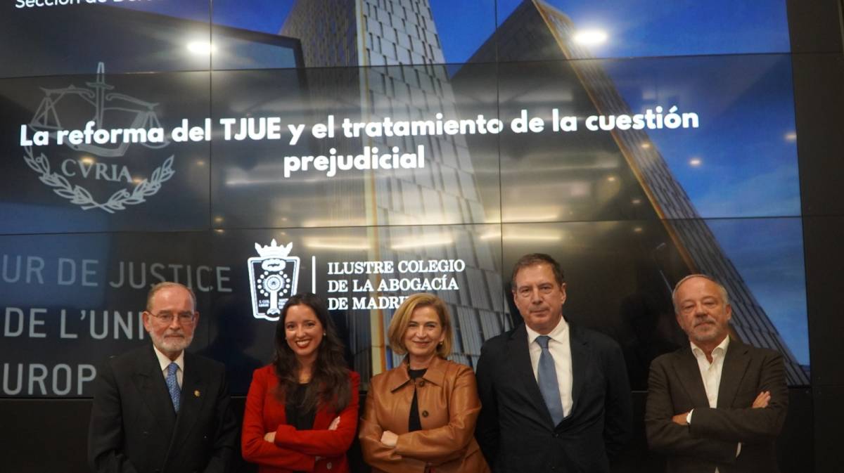 La Diputada Teresa Mínguez aborda la trascendencia de la reforma del TJUE y su impacto en la práctica profesional en la jornada de la Sección de Derecho de la UE e Internacional 