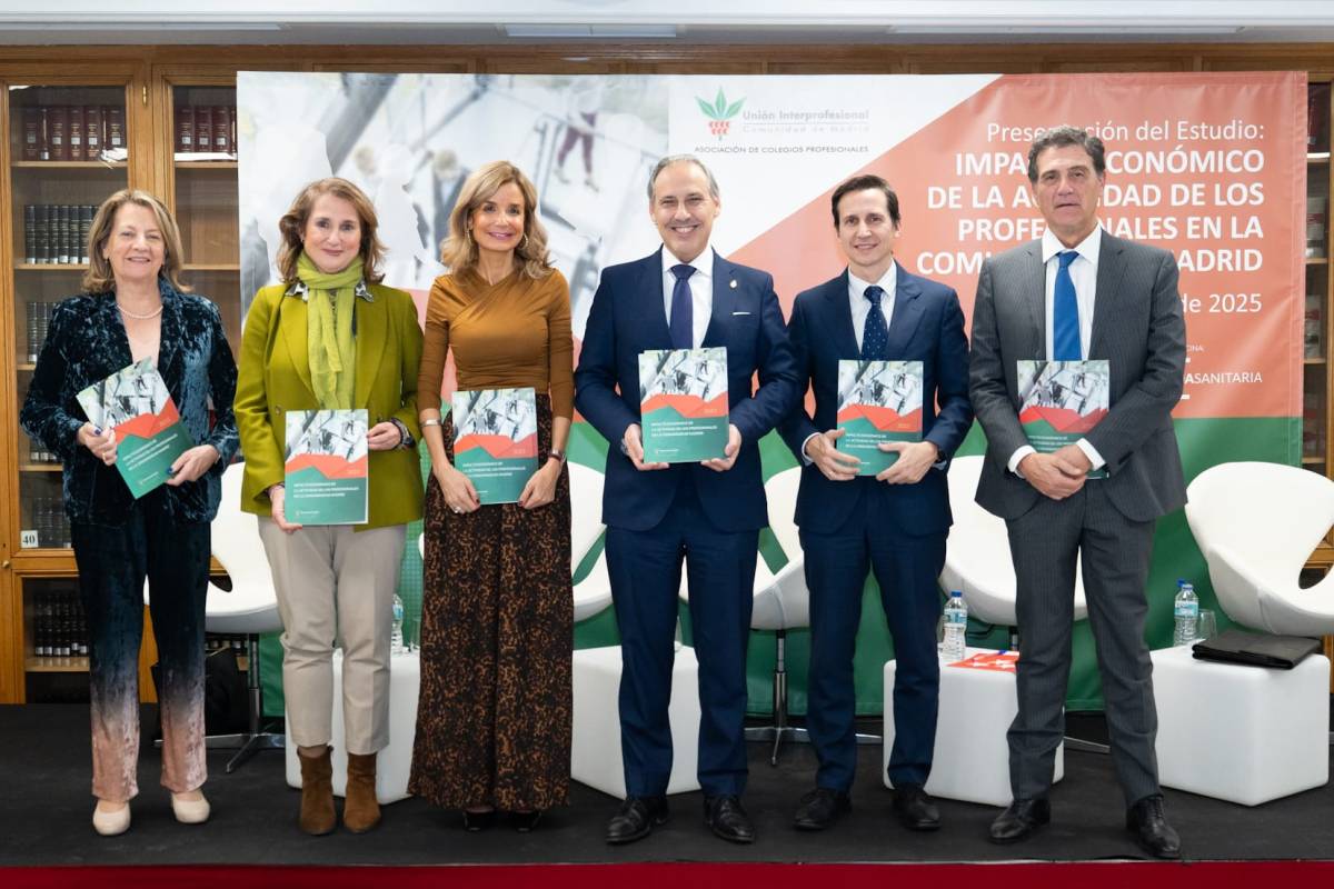 Los profesionales generan uno de cada cuatro euros del PIB de Madrid y 4 de cada 10 empleos