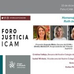 Foro Justicia ICAM especial homenaje a Ruth Bader Ginsburg Foro Justicia ICAM especial homenaje a Ruth Bader Ginsburg
