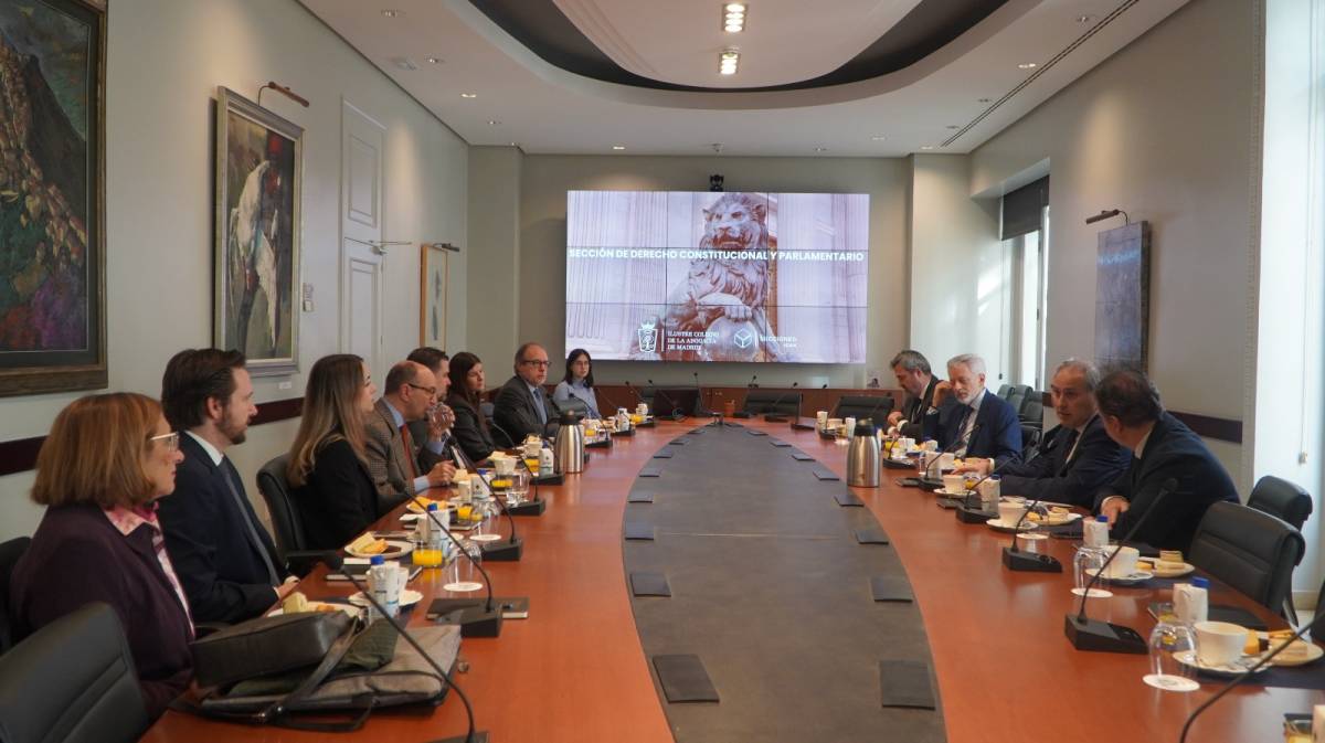 El Decano del ICAM se reúne con la Sección de Derecho Constitucional y Parlamentario para conocer su hoja de ruta para el año 2026