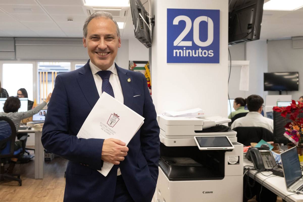 El Decano del ICAM, en 20 Minutos: el Turno de Oficio es “insostenible” y requiere medidas urgentes