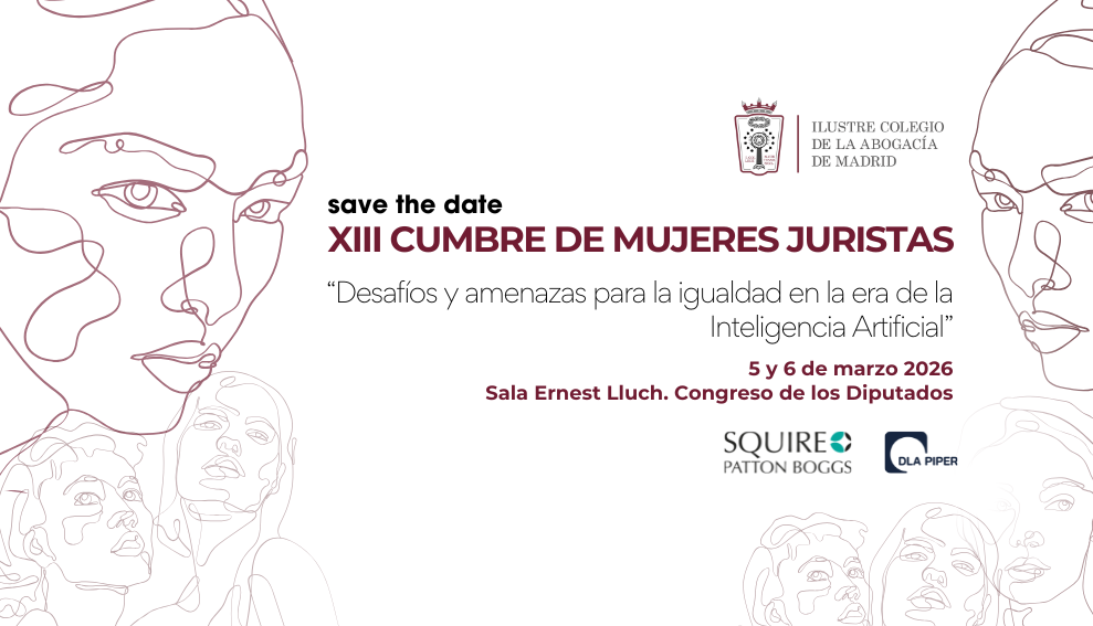 Abiertas las inscripciones para la XIII Cumbre de Mujeres Juristas ICAM 2026, centrada en los desafíos de la IA para la igualdad