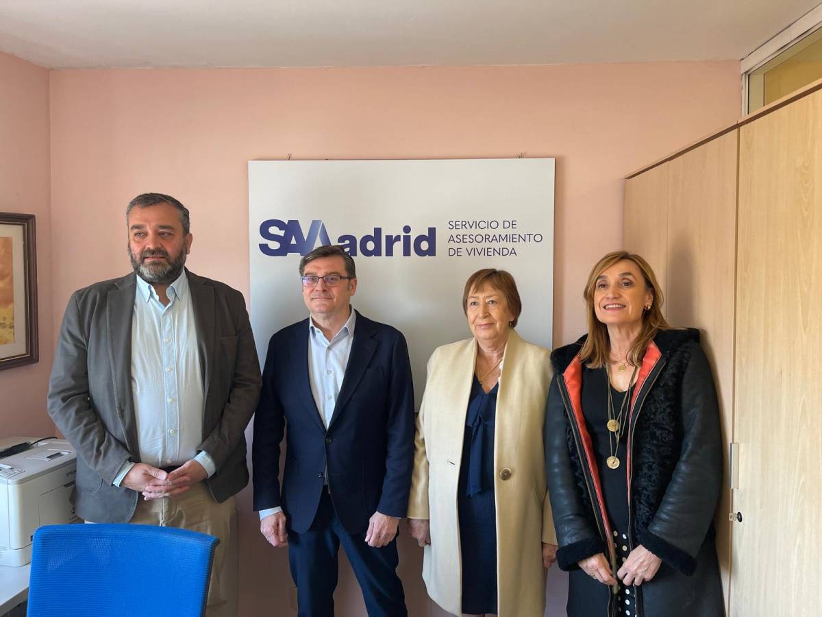 La Tesorera del ICAM apuesta por la seguridad jurídica y el asesoramiento experto en la inauguración de la oficina provisional del Servicio de Asesoramiento de Vivienda (SAV Madrid) del Distrito Centro
