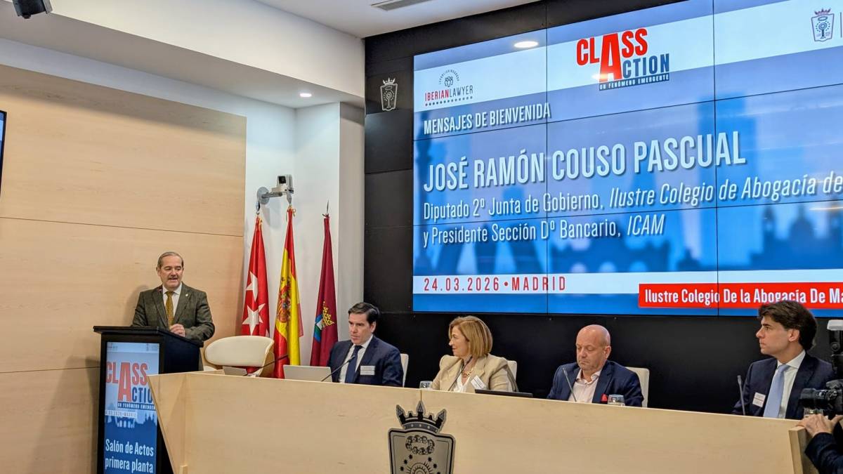 El ICAM acoge una jornada organizada por Iberian Lawyer para debatir el avance de las acciones colectivas