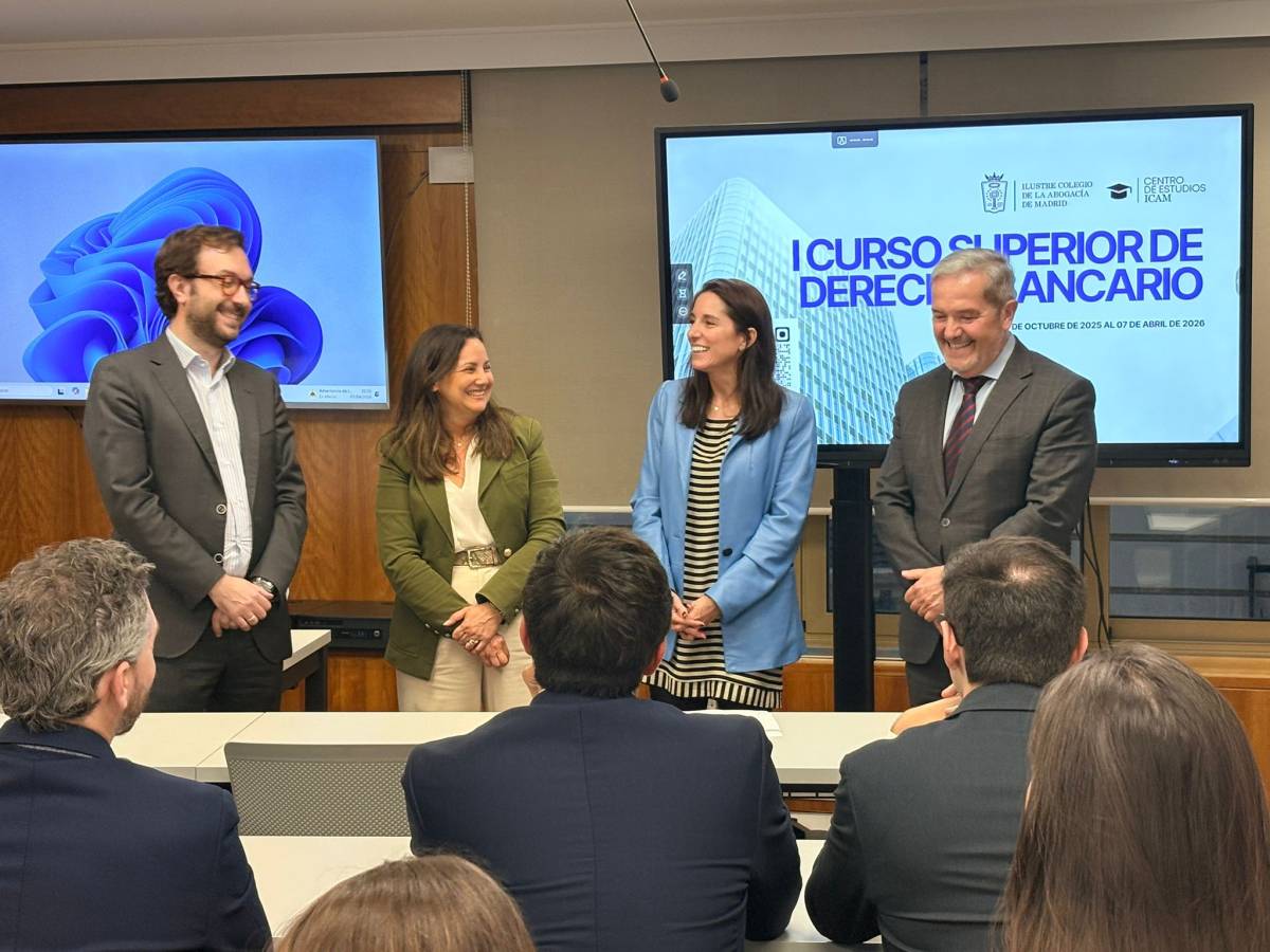 El ICAM lanza en octubre la segunda edición del Curso Superior de Derecho Bancario