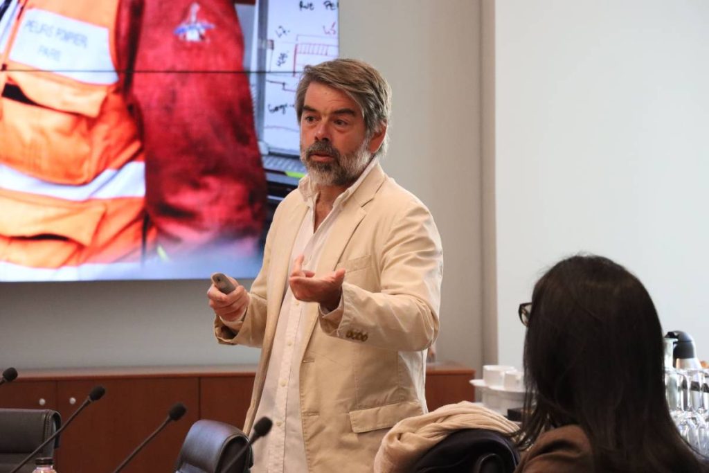 Rafa Höhr en el Ilustre Colegio de la Abogacía de Madrid