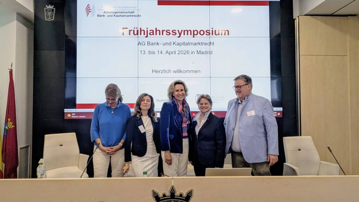 El ICAM refuerza su proyección internacional en el simposio hispano-alemán sobre Derecho Bancario
