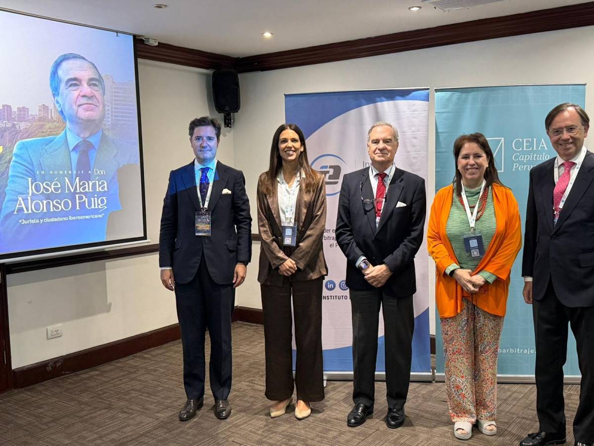 José Ignacio Monedero representa al ICAM en el XX Congreso Internacional de Arbitraje IPA celebrado en Lima