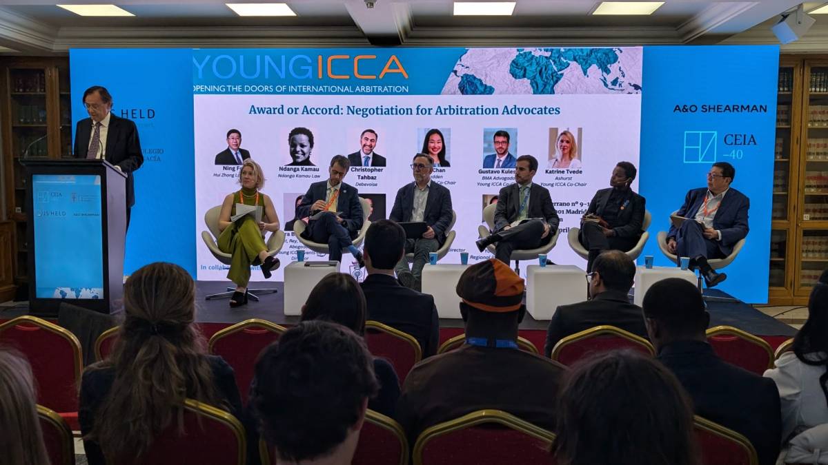 El ICAM acoge un taller internacional de Young ICCA sobre negociación en arbitraje en el marco del Congreso ICCA 2026