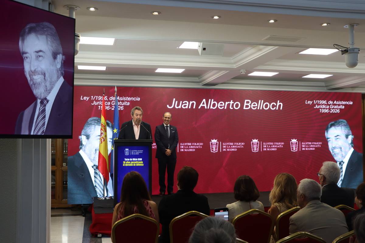 DÍA DE LA JUSTICIA GRATUITA | Juan Alberto Belloch: «Ninguna ley debe ser inmutable»