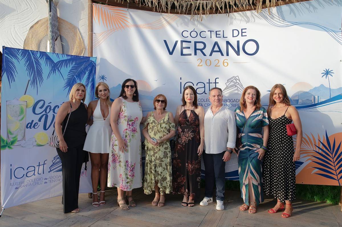 El ICAM participa en el tradicional Cóctel de Verano del Colegio de Abogados de Santa Cruz de Tenerife