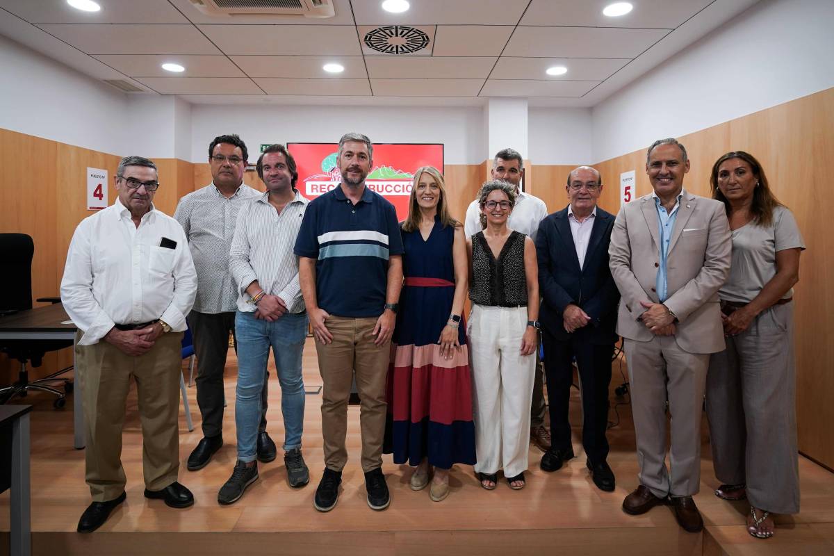 El decano del ICAM y el consejero de Justicia visitan el servicio de orientación jurídica para las personas afectadas por los incendios en la Sierra Oeste