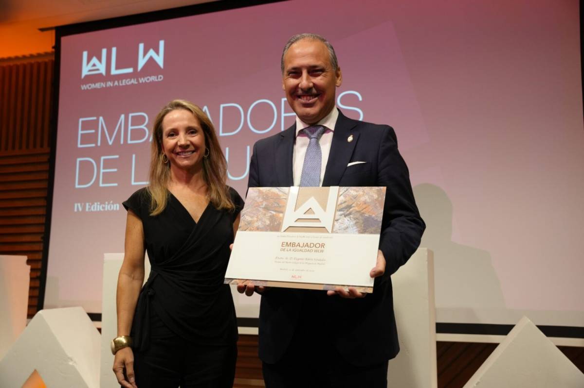 El Decano Eugenio Ribón, nombrado Embajador de la Igualdad de Women in a Legal World (WLW)