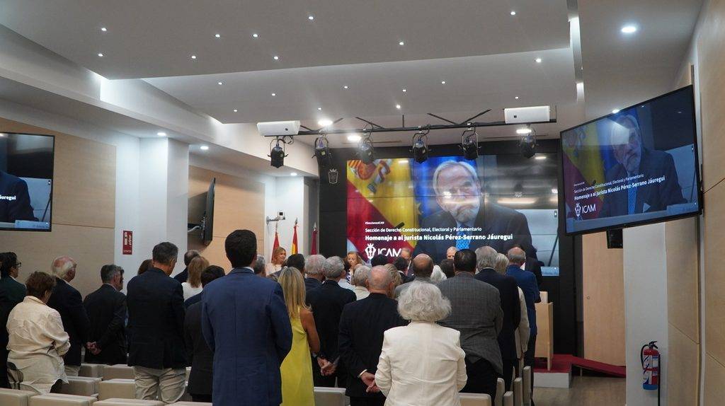 El ICAM rinde homenaje a Nicolás Pérez-Serrano Jáuregui, referente del constitucionalismo español El ICAM rinde homenaje a Nicolás Pérez-Serrano Jáuregui, referente del constitucionalismo español