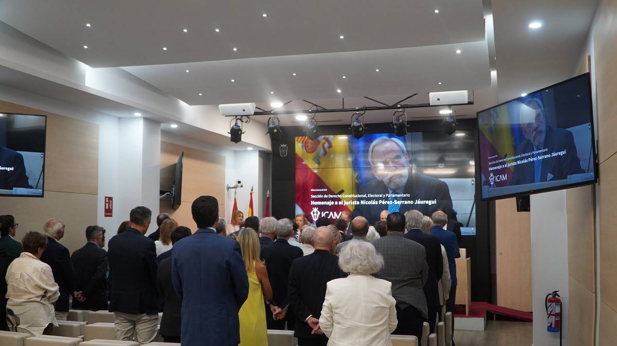 El ICAM rinde homenaje a Nicolás Pérez-Serrano Jáuregui, referente del constitucionalismo español