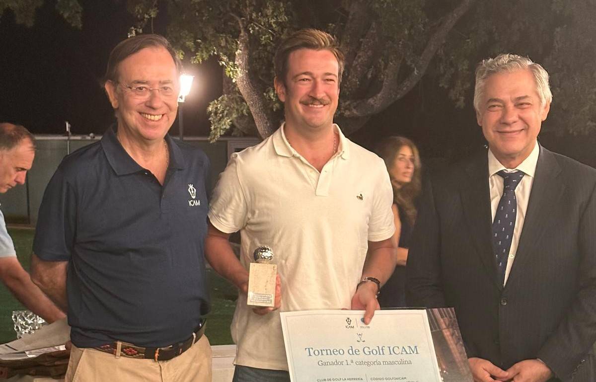 Más de medio centenar de colegiados comparten golf y compañerismo en el VI Torneo del ICAM