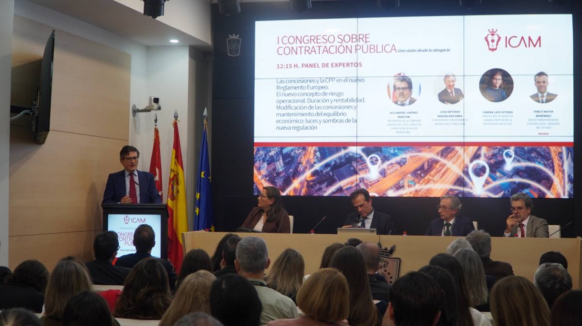 El ICAM advierte de un “giro copernicano” en la contratación pública y reclama voz para la abogacía en la reforma europea