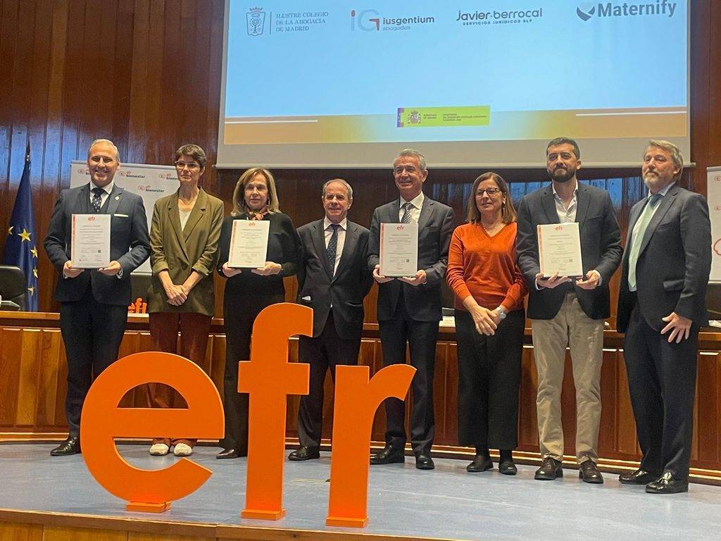 El ICAM recibe oficialmente la certificación EFR y reafirma su apuesta por la conciliación como eje de la modernización colegial El ICAM recibe oficialmente la certificación EFR y reafirma su apuesta por la conciliación como eje de la modernización colegial